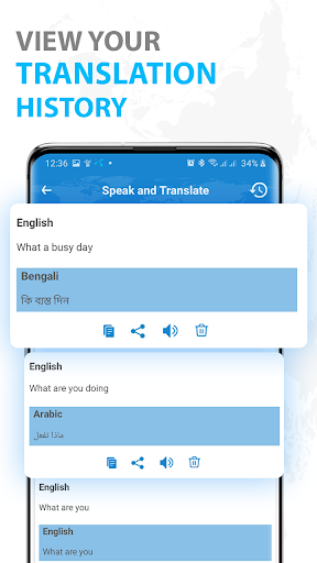 All Languages Translator - عکس برنامه موبایلی اندروید