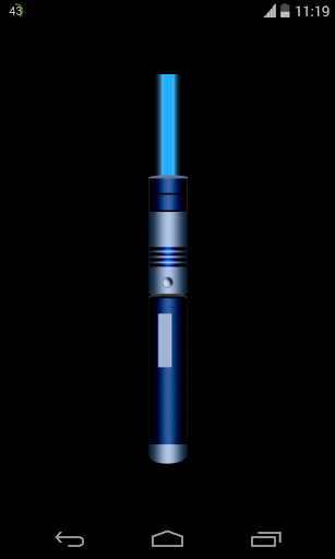 fake laser flashlight - Image screenshot of android app