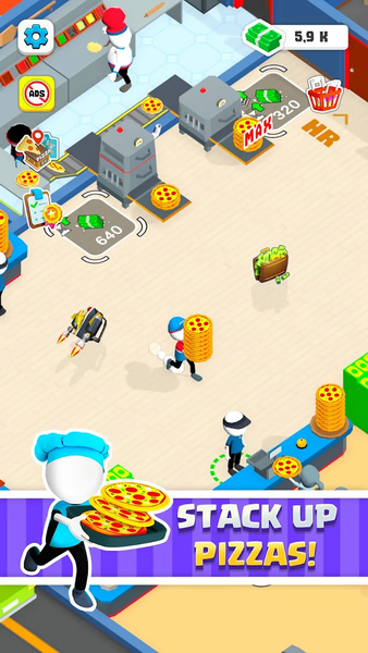 Oh My Pizza - Pizza Restaurant - عکس بازی موبایلی اندروید