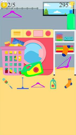 Laundry Washing Machine Game 2 - عکس برنامه موبایلی اندروید