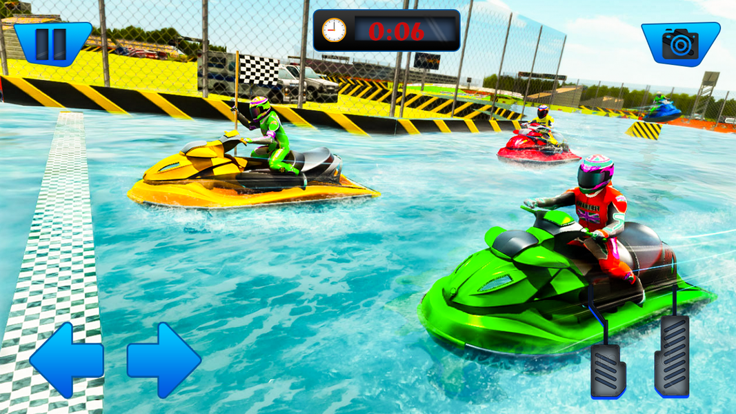 Jet Ski Boat Racing ۳D - عکس بازی موبایلی اندروید