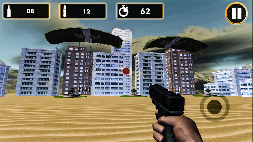 Real Bottle Shoot Game ۳D - عکس بازی موبایلی اندروید