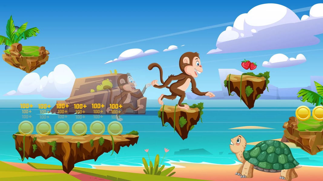 Monkey Jungle Adventure Games - عکس بازی موبایلی اندروید