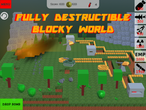 Blocky Bombs - Gameplay image of android game