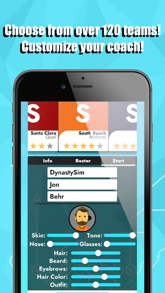 College Football: Dynasty Sim - عکس بازی موبایلی اندروید