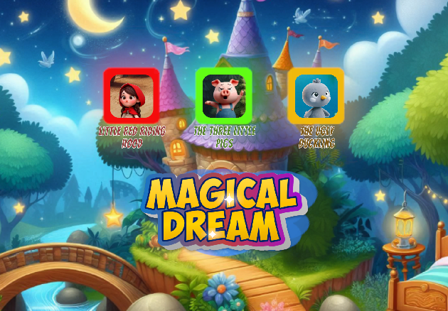 Magical Dream, Bedtime Stories - عکس برنامه موبایلی اندروید