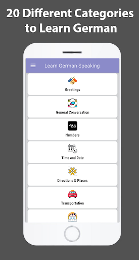 Learn German Language: Complete Speaking Course - عکس برنامه موبایلی اندروید