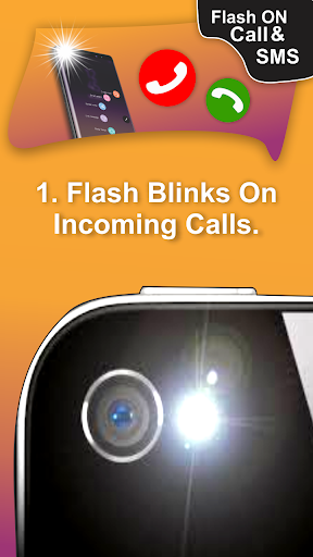 Flash on call-sms whistle find - عکس برنامه موبایلی اندروید