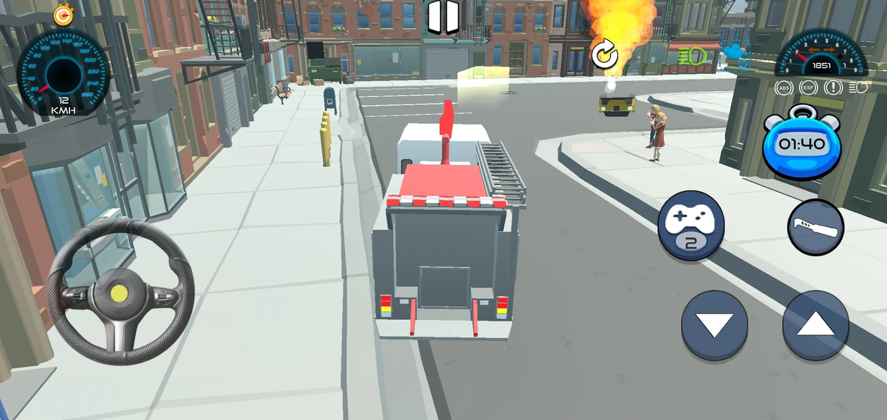 Car Driving Simulator Car Game - عکس بازی موبایلی اندروید