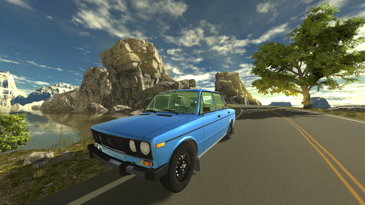 Russian Car Lada 3D - Gameplay image of android game