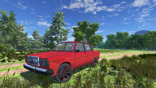 Russian Car Lada 3D - Gameplay image of android game