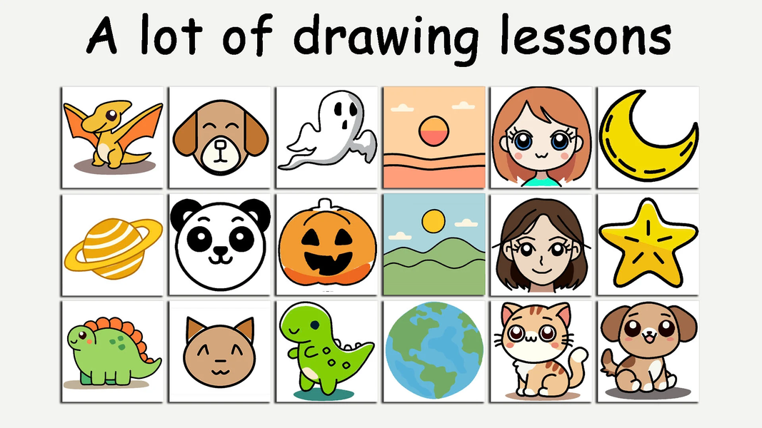 ArtLoop: Learn how to draw - عکس برنامه موبایلی اندروید