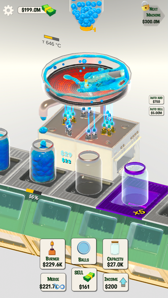 Melt and Fill - Gameplay image of android game