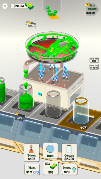 Melt and Fill - Gameplay image of android game