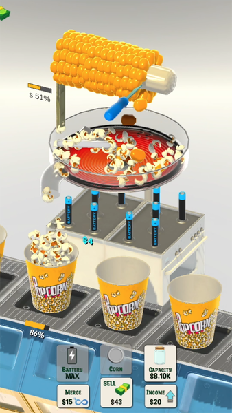 Melt and Fill - Gameplay image of android game