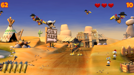 MOORHUHN - CRAZY CHICKEN WANTED - عکس بازی موبایلی اندروید