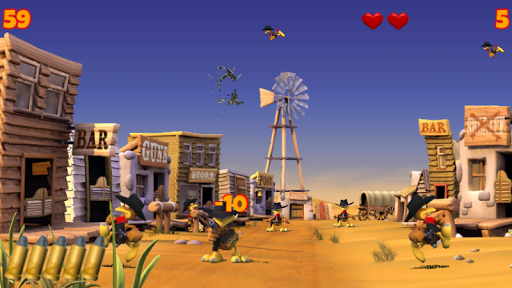 MOORHUHN - CRAZY CHICKEN WANTED - عکس بازی موبایلی اندروید