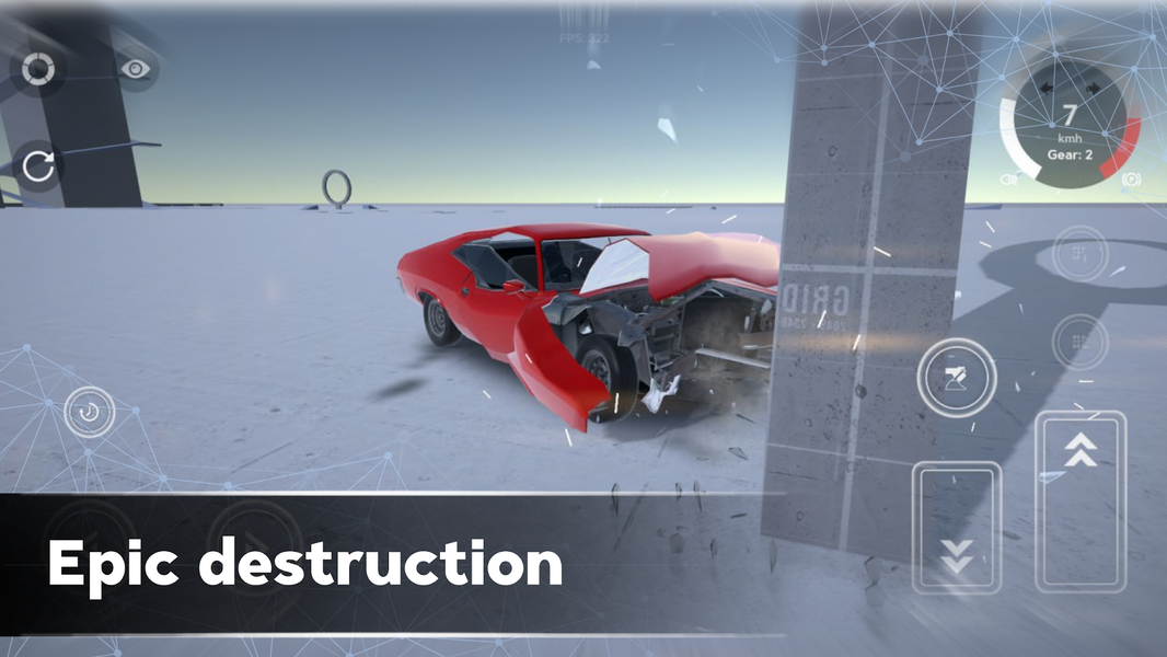 Flexbody Car Crash: Soft Body - عکس بازی موبایلی اندروید