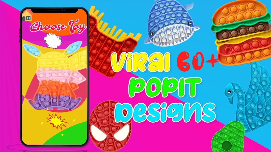 Pop It Antistress Fidget Games - Gameplay image of android game