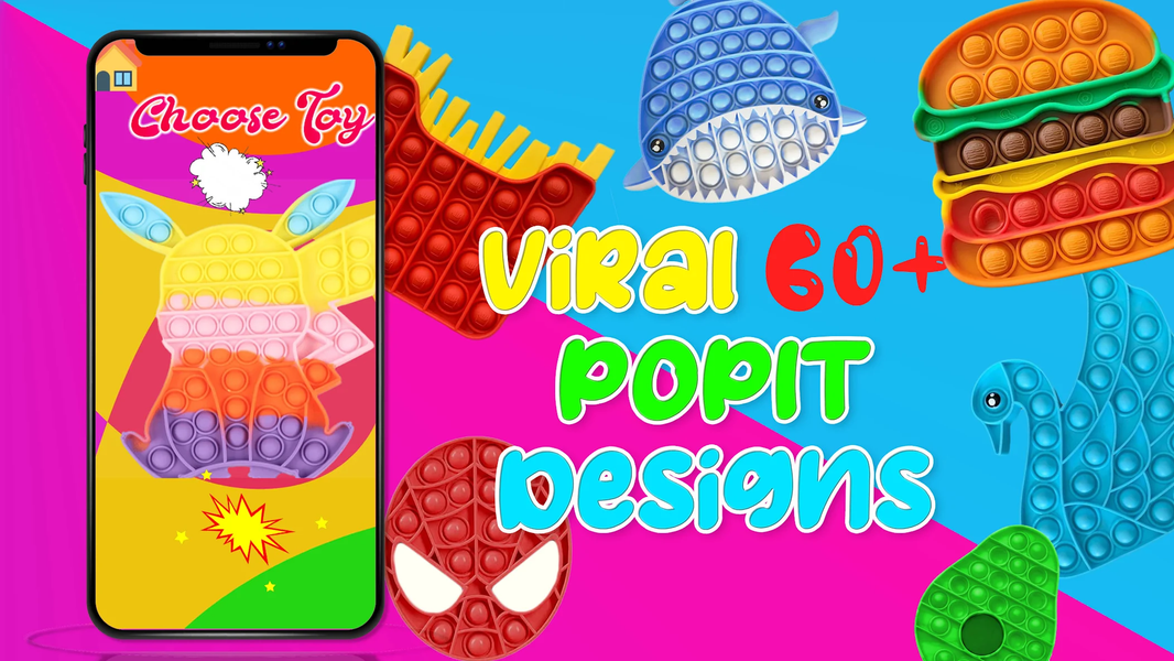 Pop It Antistress Fidget Games - عکس بازی موبایلی اندروید