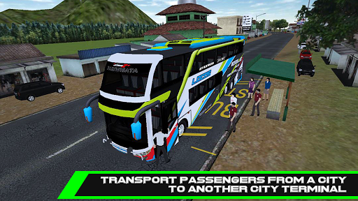 Mobile Bus Simulator - Gameplay image of android game