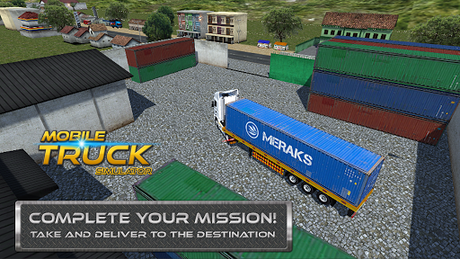 Mobile Truck Simulator - Gameplay image of android game
