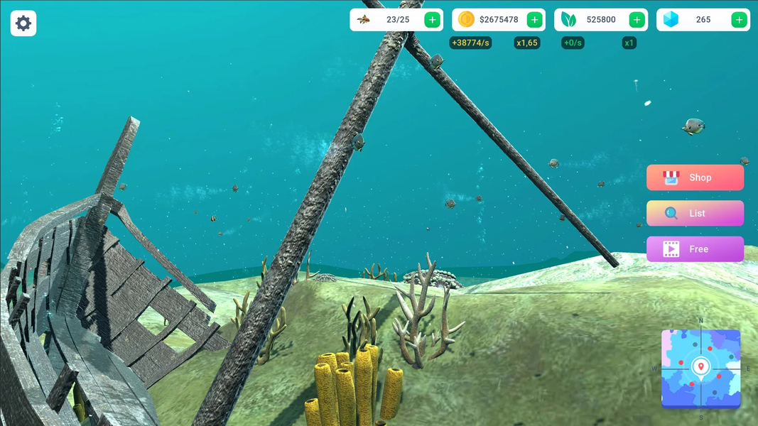 Fish Room - ۳D Match Fish Farm - عکس بازی موبایلی اندروید