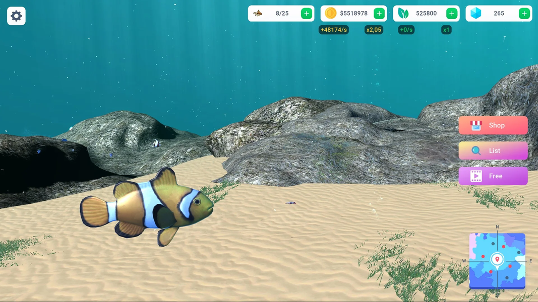 Fish Room - ۳D Match Fish Farm - عکس بازی موبایلی اندروید