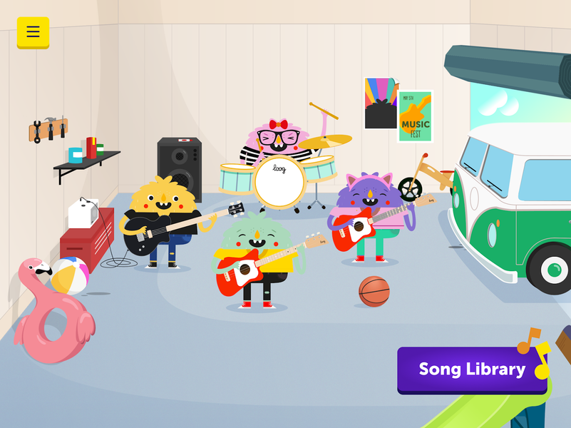 Loog Guitar - عکس بازی موبایلی اندروید