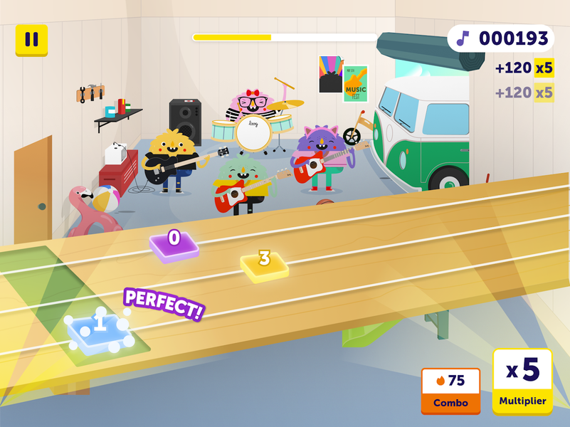 Loog Guitar - عکس بازی موبایلی اندروید