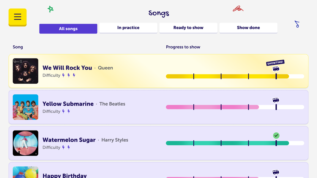 Loog Guitar - عکس بازی موبایلی اندروید