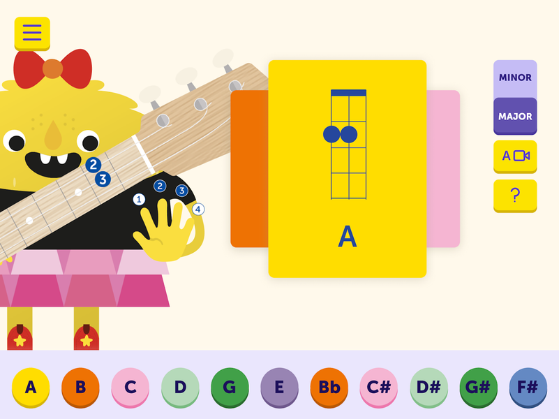 Loog Guitar - عکس بازی موبایلی اندروید