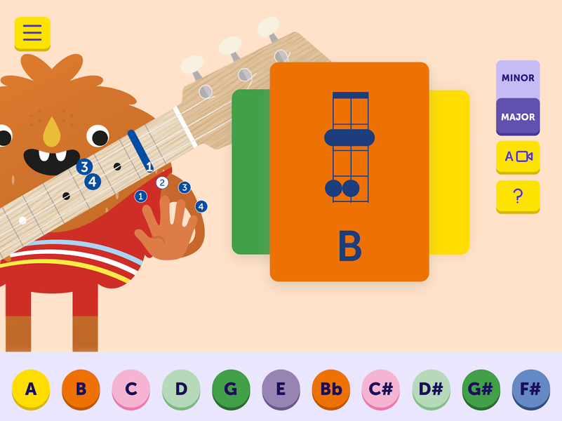 Loog Guitar - عکس بازی موبایلی اندروید