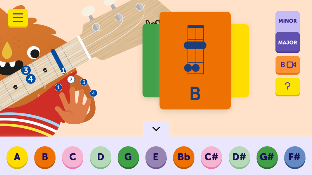 Loog Guitar - عکس بازی موبایلی اندروید