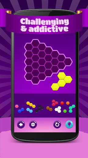 Hexa Puzzle Hero - Gameplay image of android game