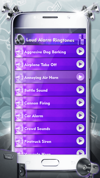 Loud Ringtones & Notifications - عکس برنامه موبایلی اندروید