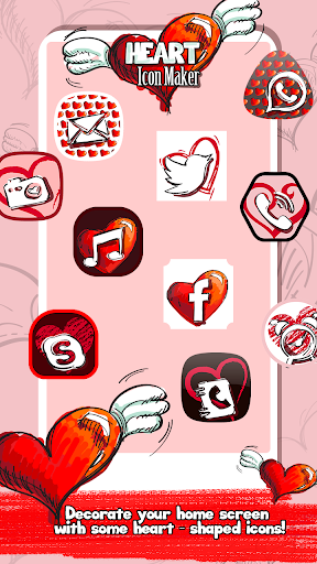 Love Heart App Icon Maker - Image screenshot of android app