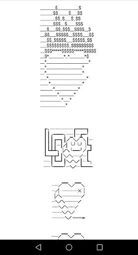 TextArt: Create your ascii text art styles - Image screenshot of android app