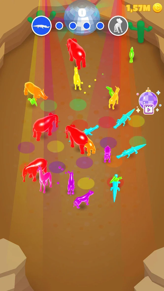 Jelly Evolution - Gameplay image of android game