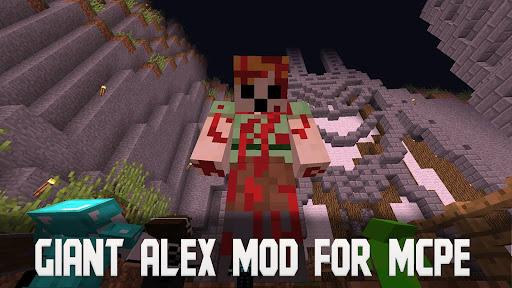 Giant Alex Mod for Minecraft - عکس برنامه موبایلی اندروید