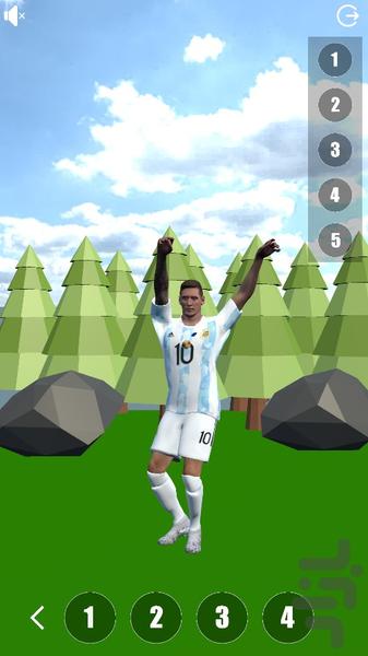 Messi Dance - Gameplay image of android game