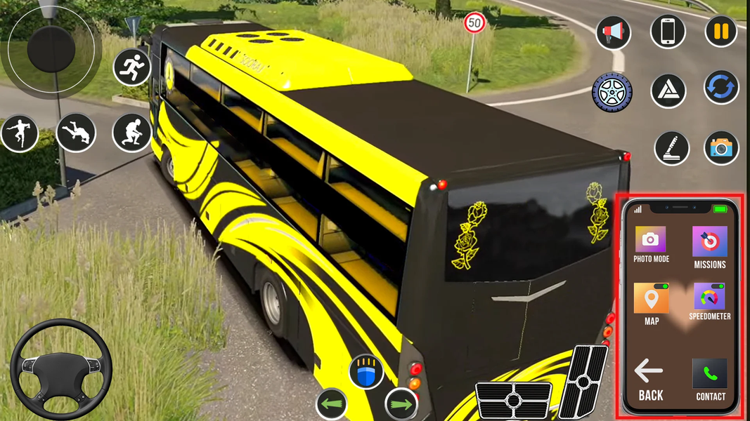 Coach Bus Driving Games Bus 3D - عکس بازی موبایلی اندروید