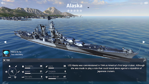 Warship Fleet Command : WW2 - Gameplay image of android game