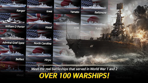 Warship Fleet Command : WW۲ - عکس بازی موبایلی اندروید