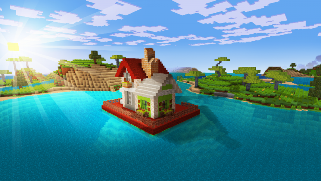 MiniCraft 2 - Crafting Game - Gameplay image of android game