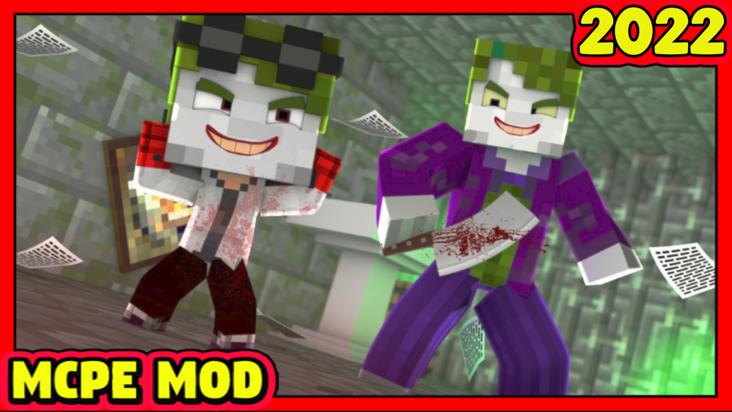 Joker Mod for Minecraft PE - Gameplay image of android game
