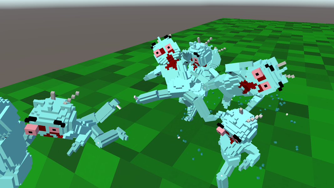 Ragdoll Pixel Crash - Gameplay image of android game