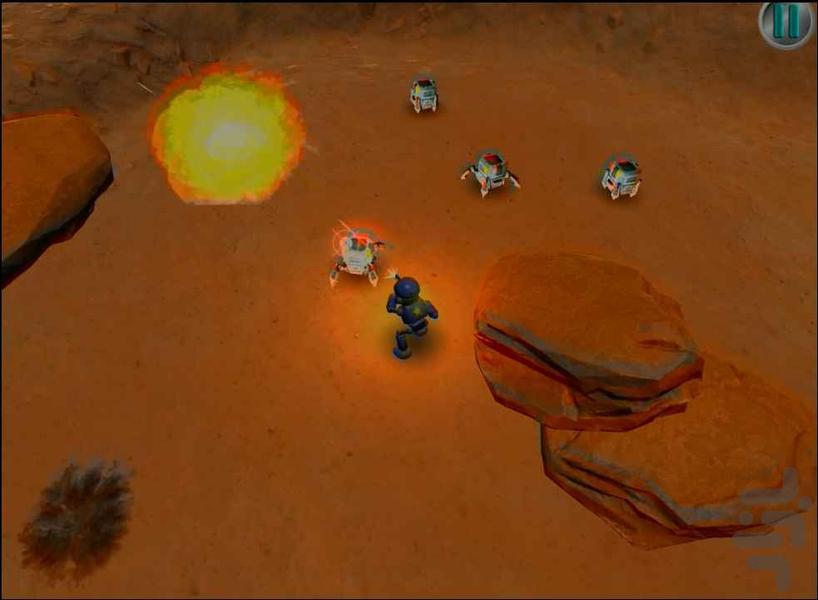 The Little Hero - Gameplay image of android game