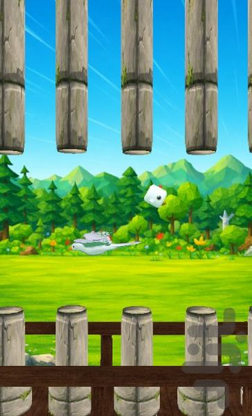 Flappy Square Bird - Gameplay image of android game