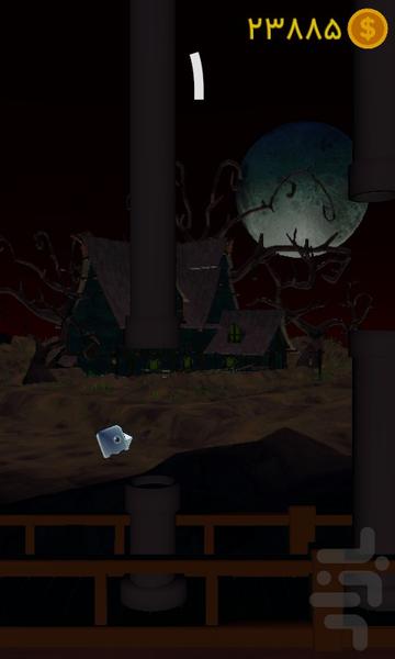 پرنده مربعی - عکس بازی موبایلی اندروید